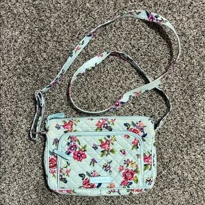 🌻 2/$20 Vera Bradley WATER BOUQUET Crossbody Hipster HandBag Purse